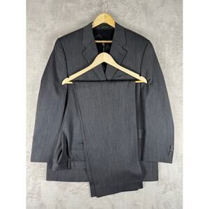 Lauren Ralph Lauren CANADA Dark Gray Wool 2-Piece Suit 42R Regular 38x30 Blazer